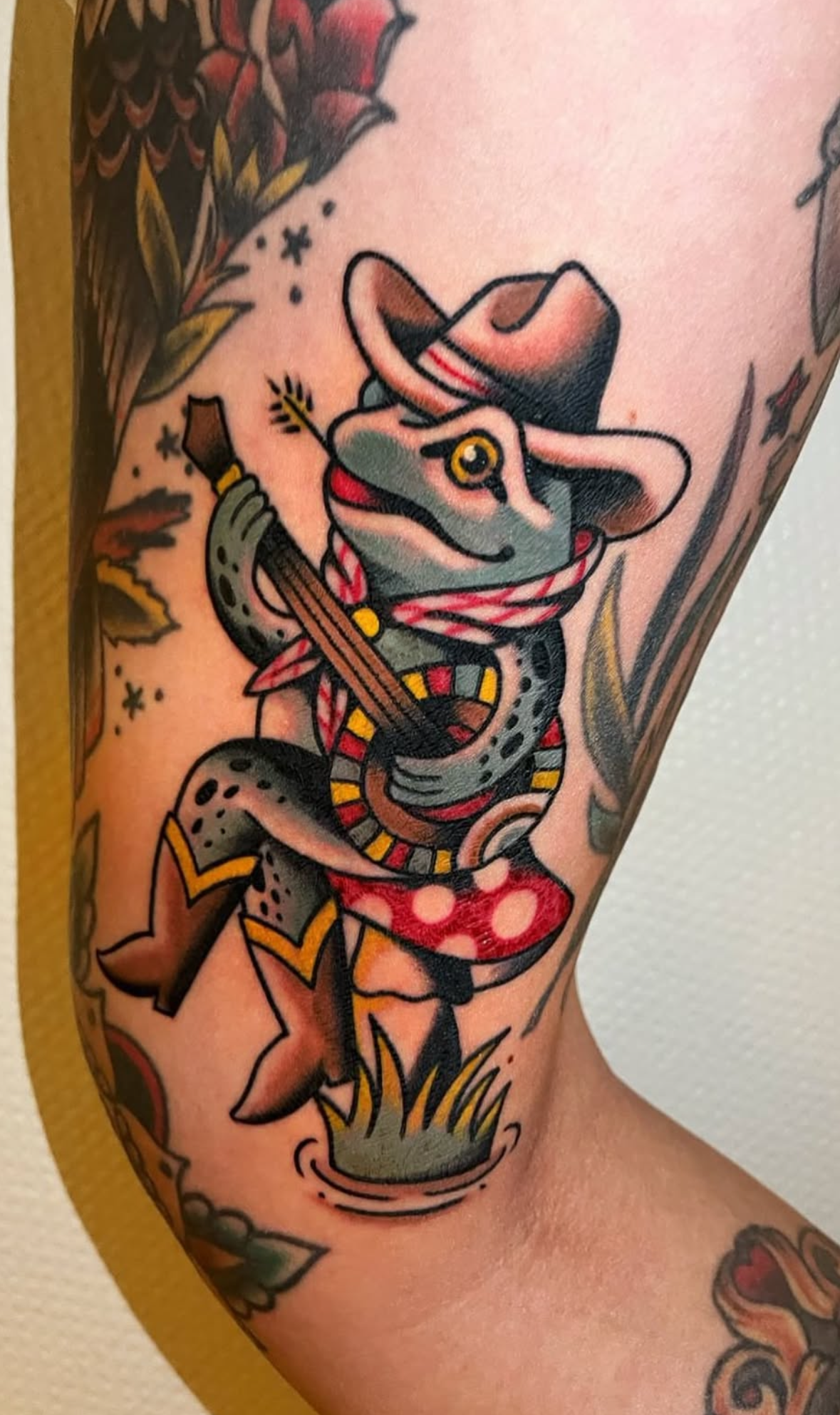 Old school tatovering af Benni #8